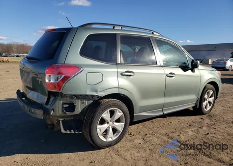 2015 Subaru Forester 2.5I Premium from USA, damaged, VIN JF2SJADC5FH569891